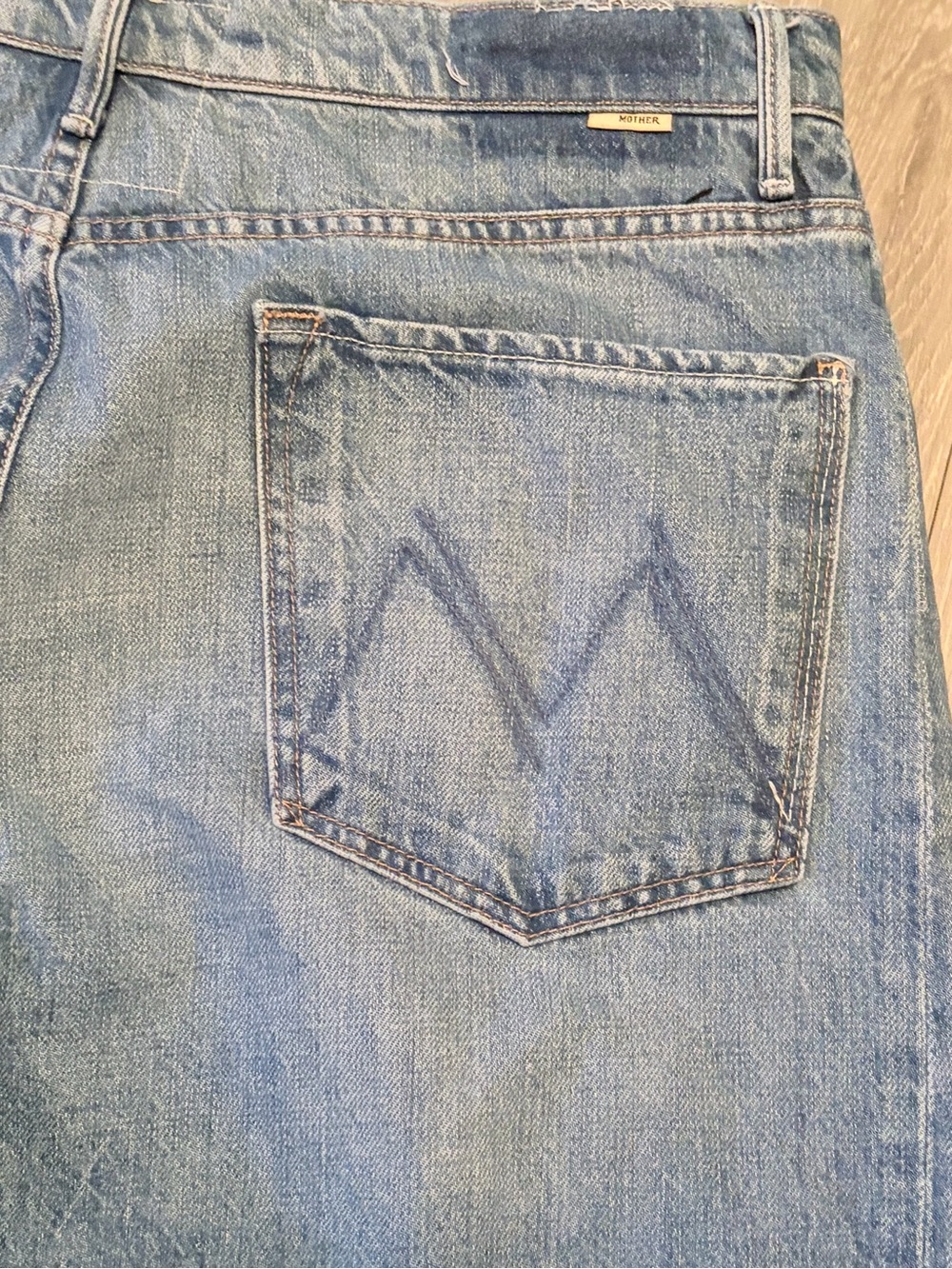 Mother Half Pipe Ankle High Rise Cuff - Picture 11 of 17